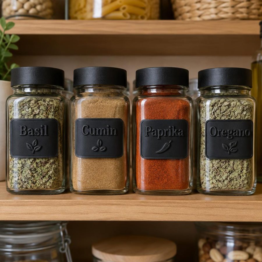 Spice & pantry labels
